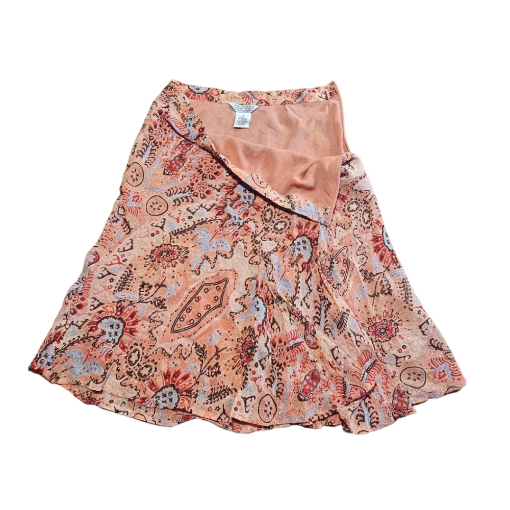 Y2K Paisley Skirt by UNIFORMS John Paul Richards Size M